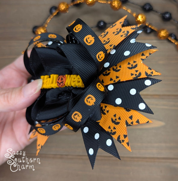Halloween Bow