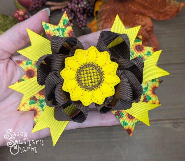 Sunflower Bow