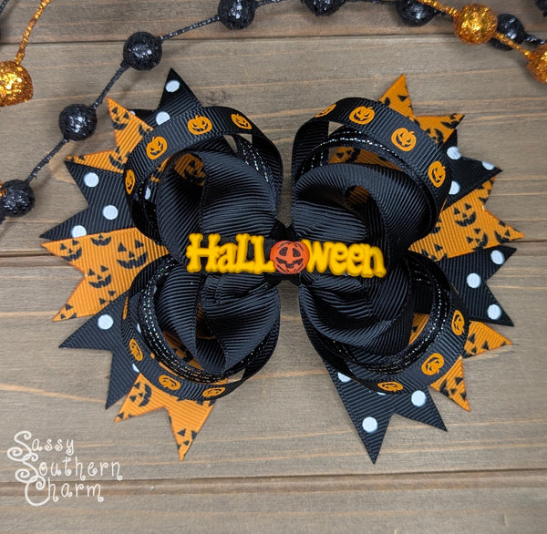 Halloween Bow