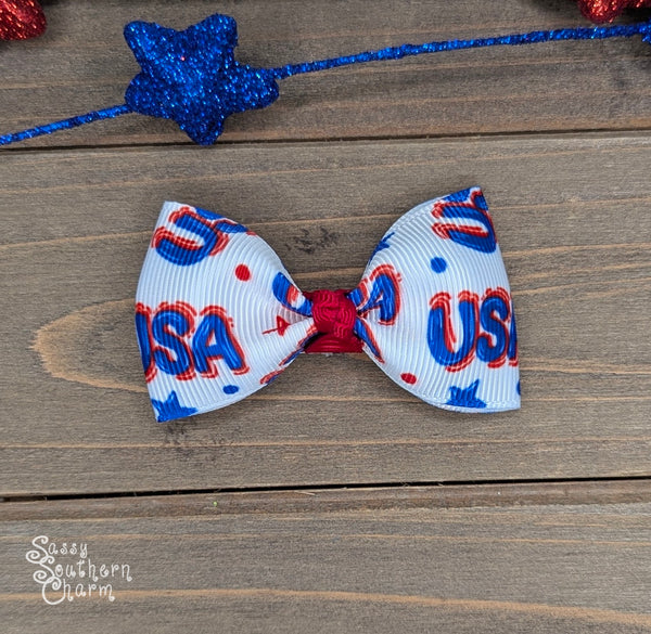 Itty Bitty USA bows