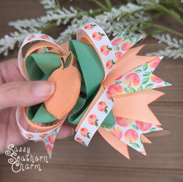 Peach Bow