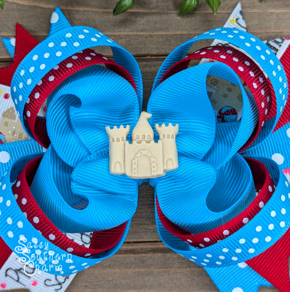 Sandcastle Hair Bow
