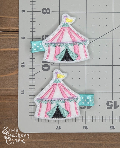 Pink Circus Clips