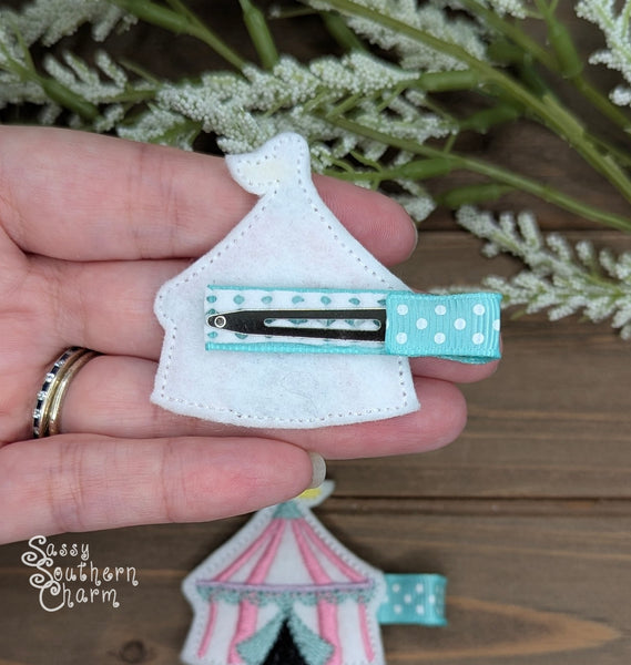 Pink Circus Clips