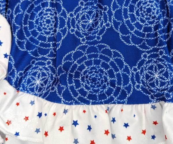 July 4th Collection Romper -3/6M, 9/12M, 18/24M