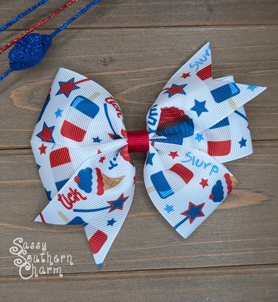 Patriotic Sweets Themed Pinwheel