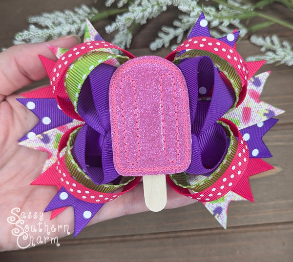 Popsicle Bow