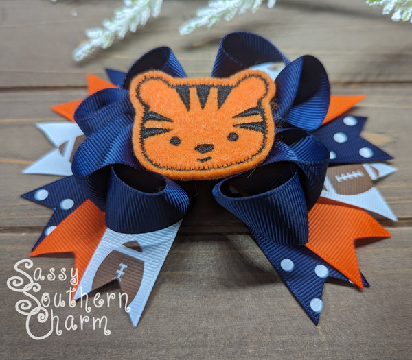 Tiger Bow -Custom Colors Available