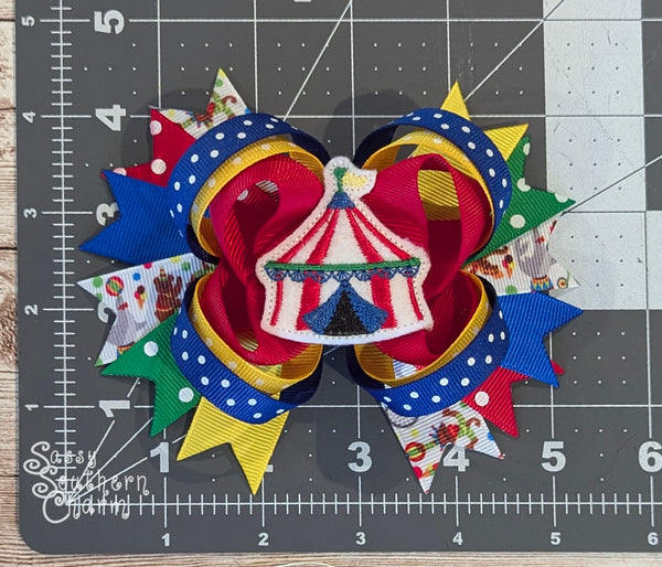 Circus Hair Bow