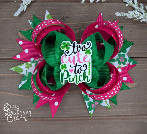 Too Cute to Pinch Bow
