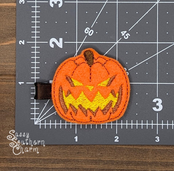 Angry Pumpkin Clips