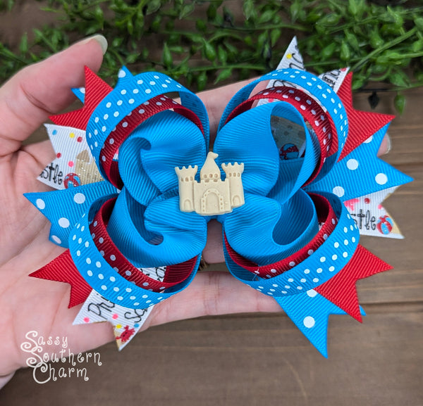 Sandcastle Hair Bow