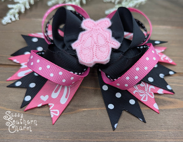 Ballet Hair Bow