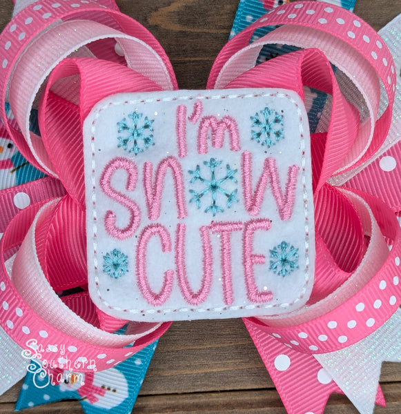 I'm Snow Cute Bow