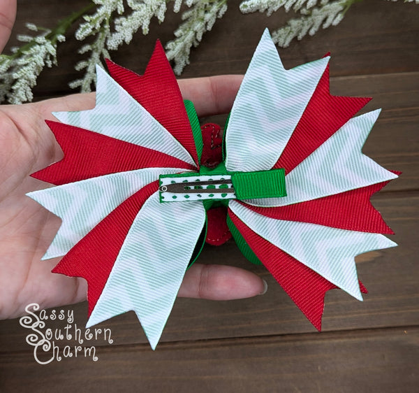 Red Strawberry Bow