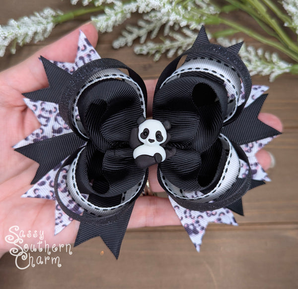 Panda Bear Bow