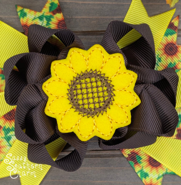 Sunflower Bow