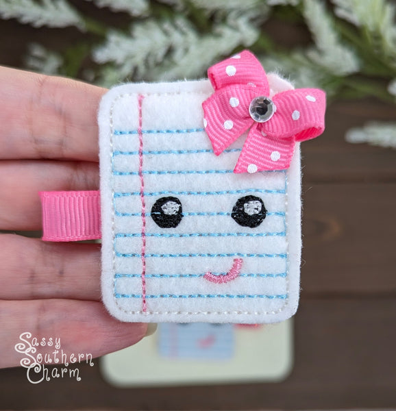 Paper Hair Clips