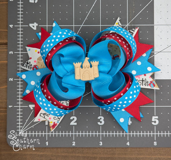 Sandcastle Hair Bow