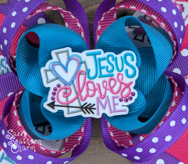 Jesus Love ME Bow