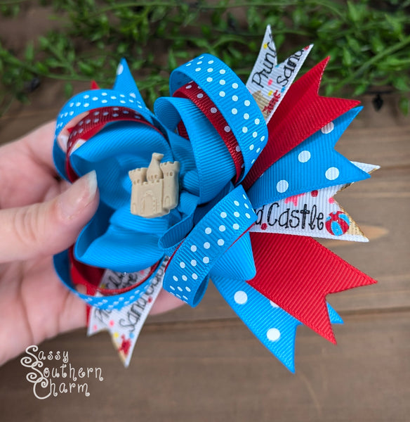 Sandcastle Hair Bow