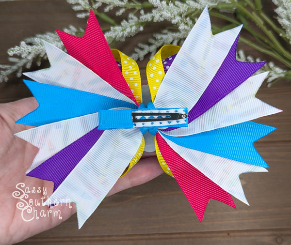 Little Miss Kindergarten Bow