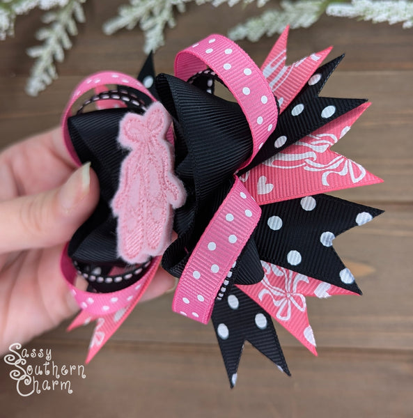 Ballet Hair Bow