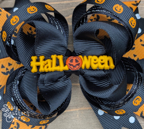 Halloween Bow
