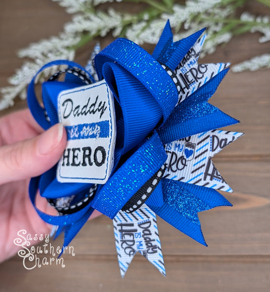 Daddy is My Hero Bow
