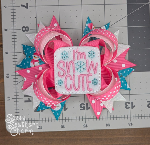 I'm Snow Cute Bow