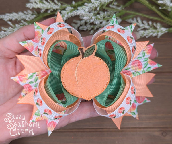 Peach Bow