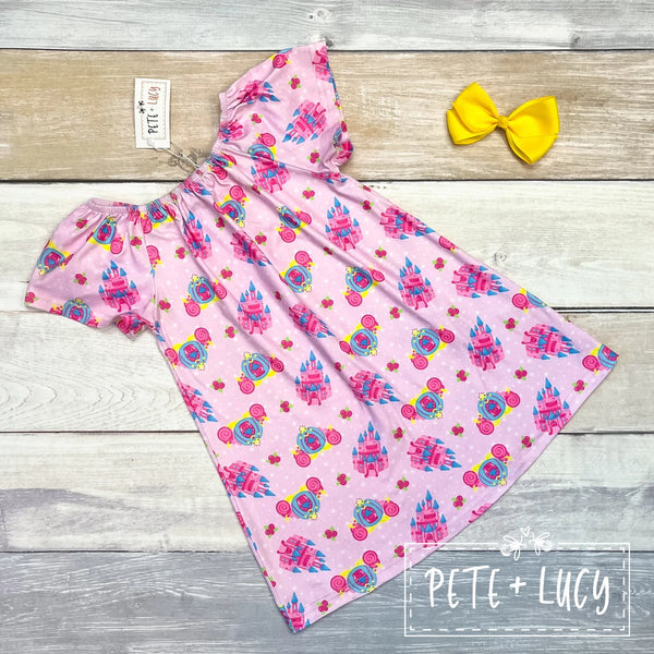 Princess Stars Dress -2T, 4T
