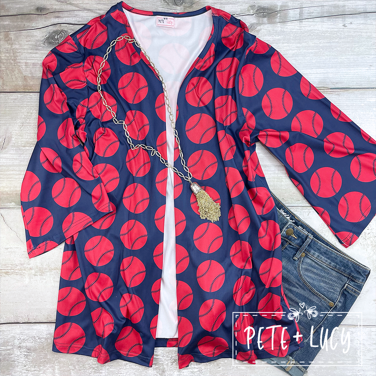 Take Me Out To The Ball Game: Women's Cardigan