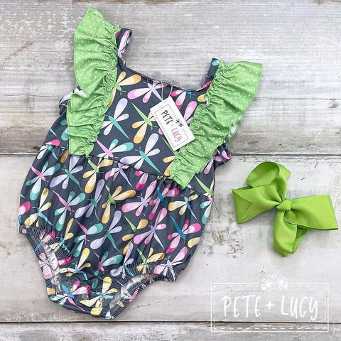 Dragonfly Vibes Romper -9/12M