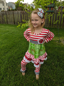 Whimsical Christmas Outfit -2T