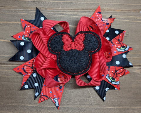 Mouse Feltie Bow