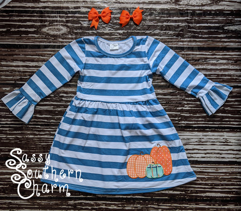 Teal Pumpkin Dress
