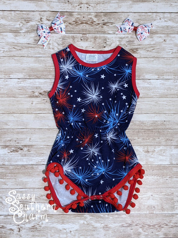 Fireworks Romper