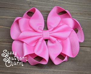 Hot Pink Octopus Bow