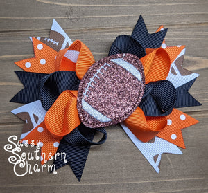 Pacers Football Bow