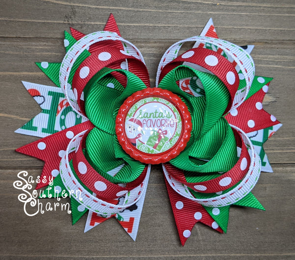 Santa's Favorite Bow
