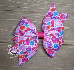 Hearts of Love Themed Pinwheel