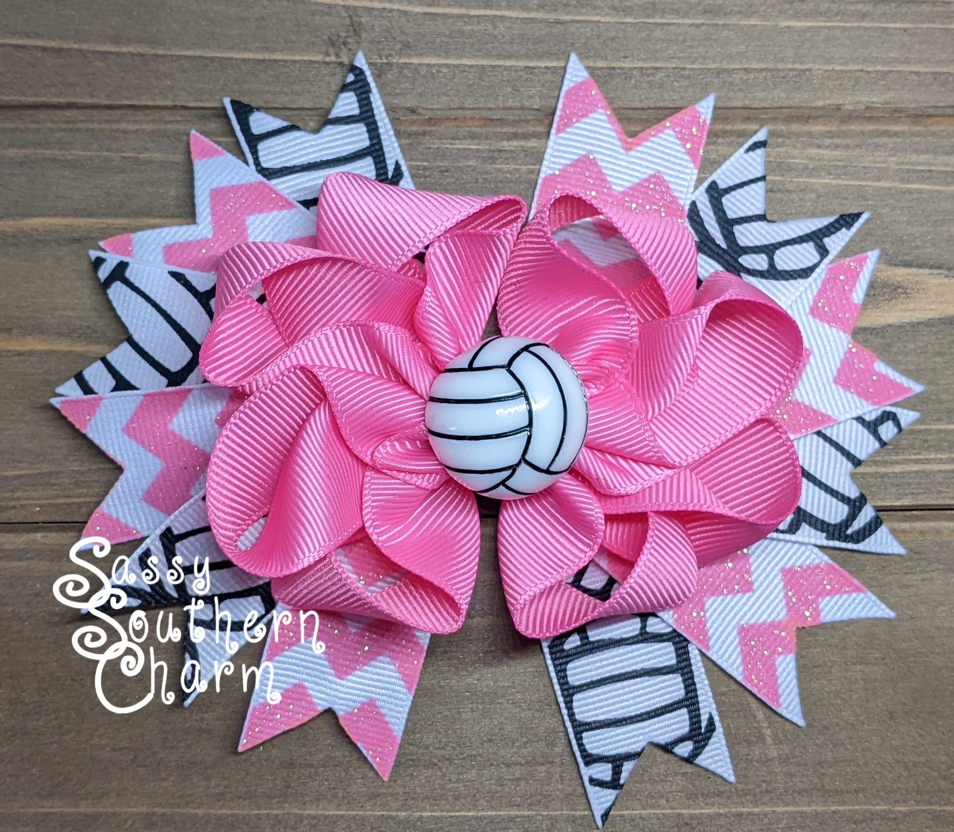 Volleyball Stacked Bow