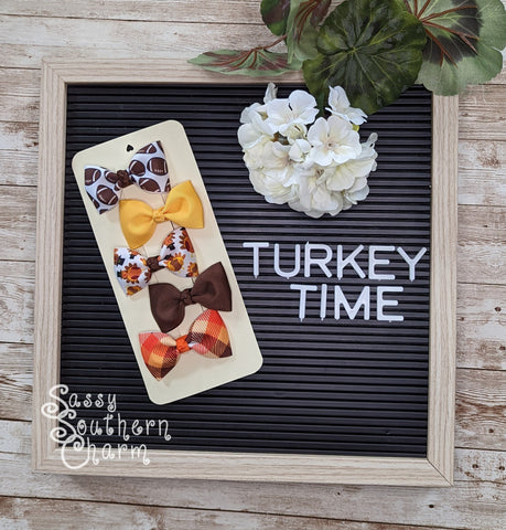 Itty Bitty Set- "Turkey Time"