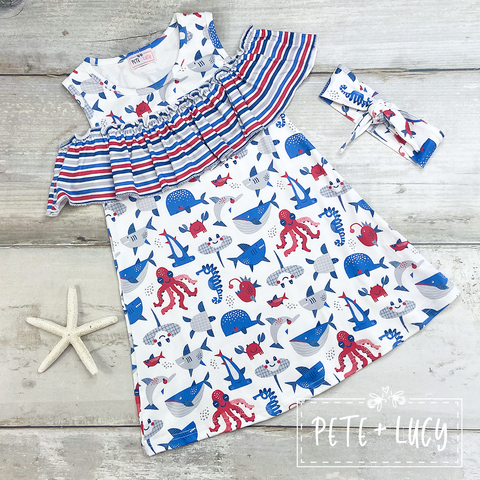 Summer Sea Life-Dress