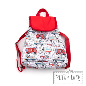 To the Rescue Quilted Backpack