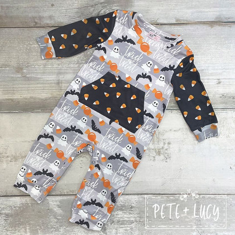 Trick or Treat Romper -18/24M